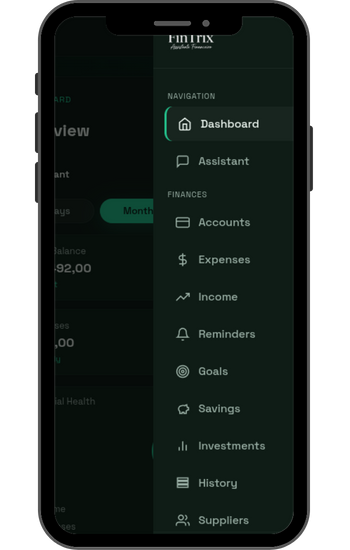 Funcionalidades FinTrix